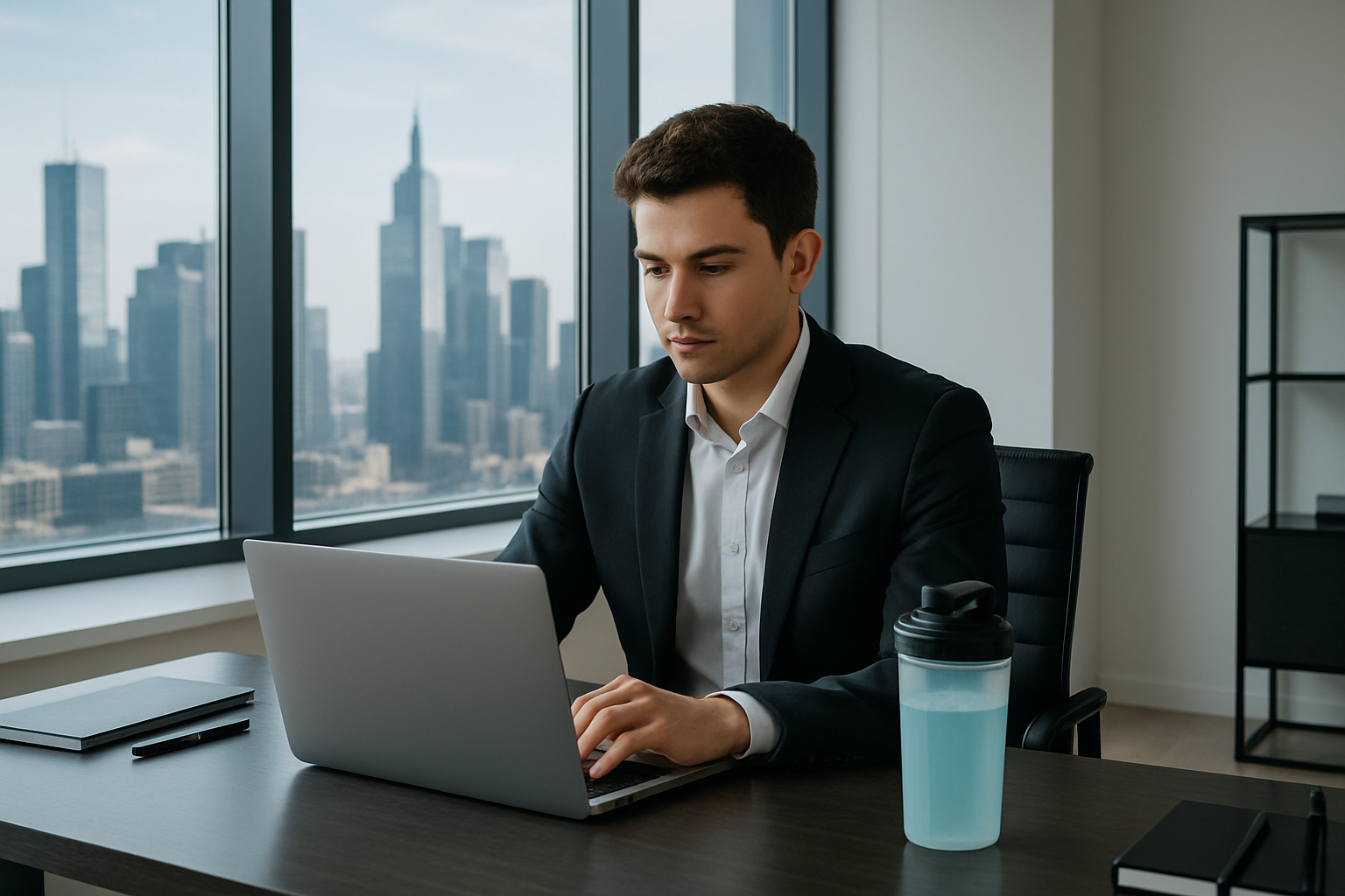 can you take out the coffee cup and replace with a light blue liquid in shaker bottle